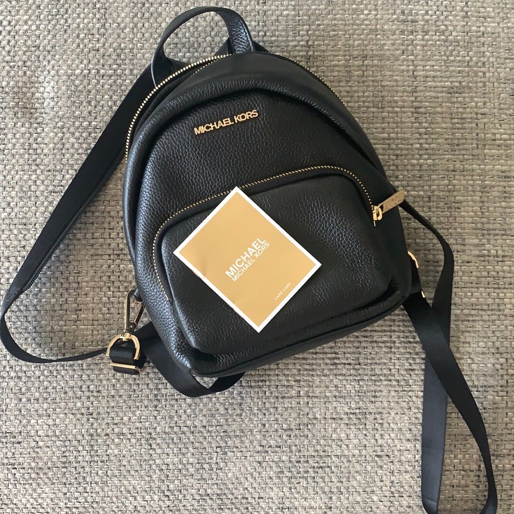 Michael Kors mini Erin backpack.